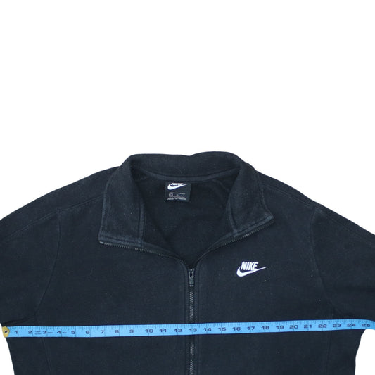 Nike Men's Black XL Full Zip Fleece Sweatshirt Jacket