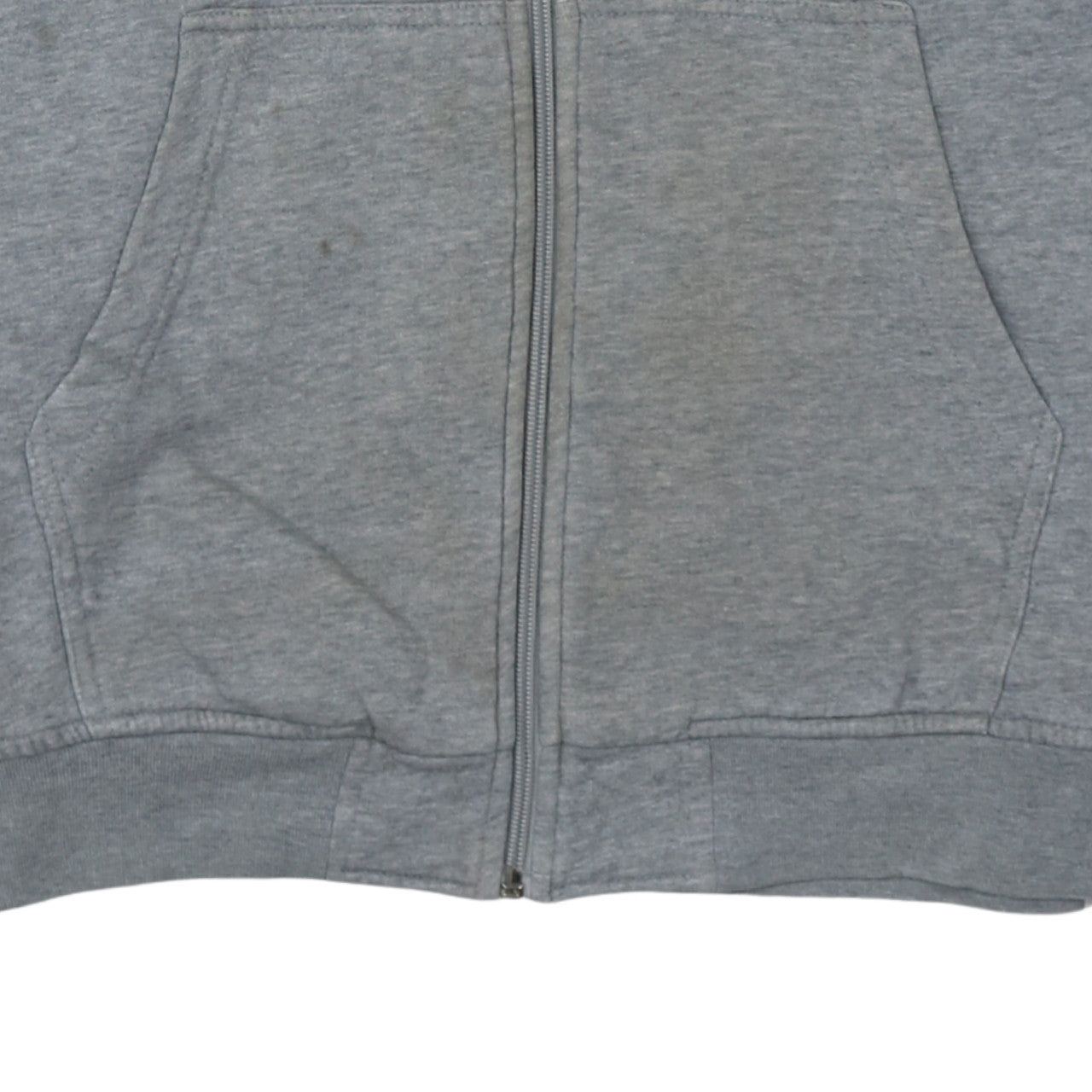 Additional view of Kappa Men’s Grey Full Zip Hoodie Large Embroidered Logo Sportswear