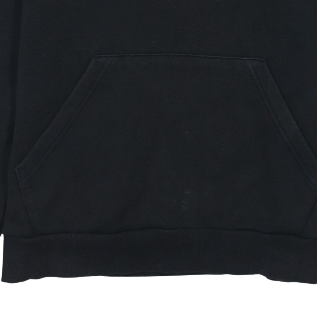 Additional view of Adidas boys’ black pullover hoodie -, size 13-14, years cotton blend