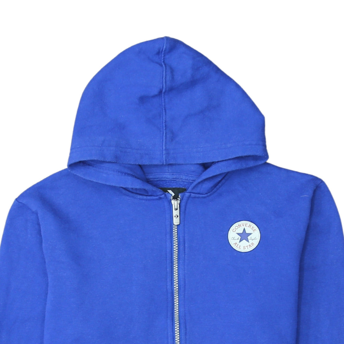 Additional view of Converse boys’ blue full zip hoodie xl 13-15 years cotton blend casual