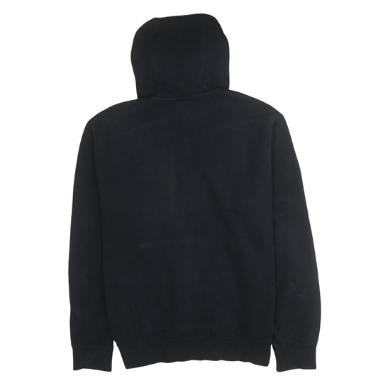 Nike Men’s Black Pullover Fleece Hoodie M Regular Fit Logo Design
