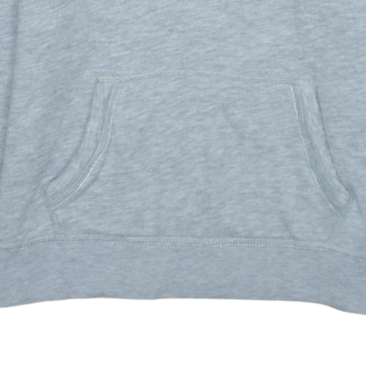 Hollister Men’s Grey Pullover Hoodie L Logo Embroidered Classic Style