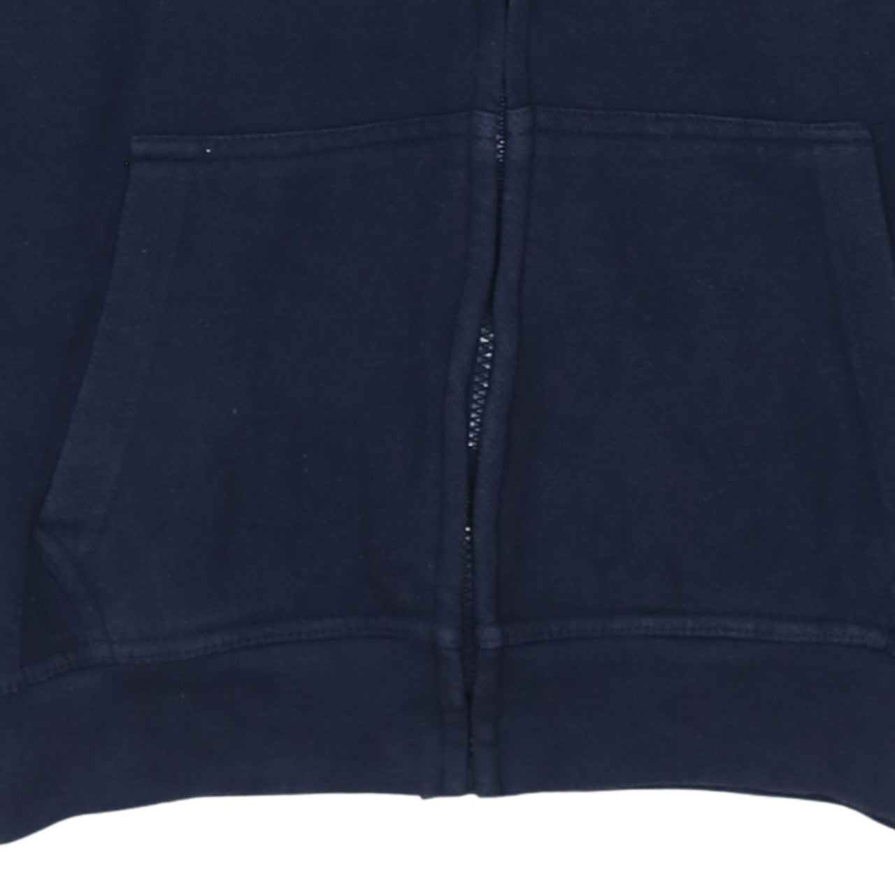 Additional view of Oxford University Men's Blue Full Zip Hoodie, size S
