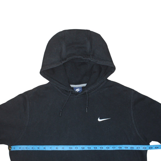 Nike Men's Black Pullover Hoodie L Regular Fit Fleece Sportswear