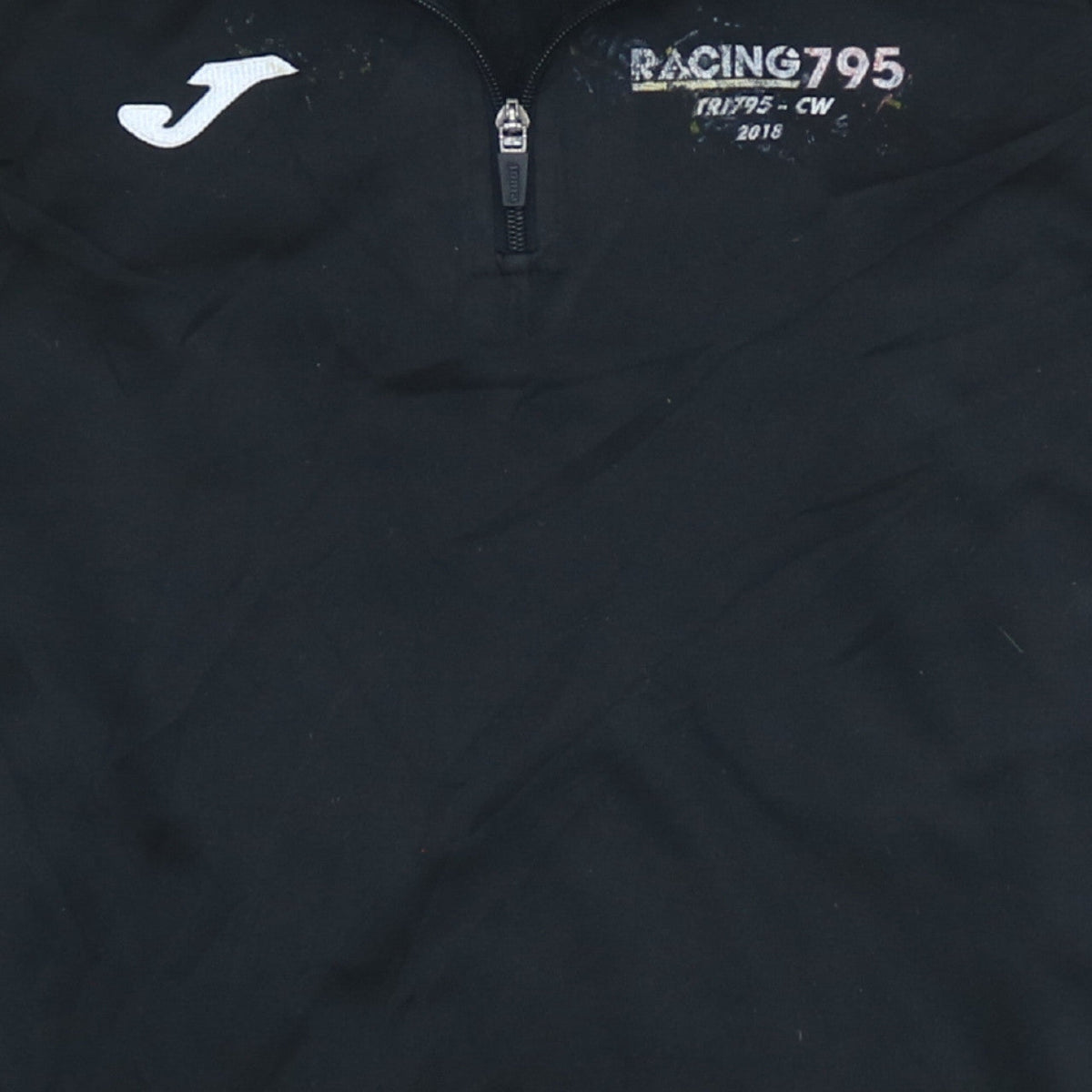 Additional view of Joma boys’ black 1/4 zip pullover sweatshirt racing795 medium