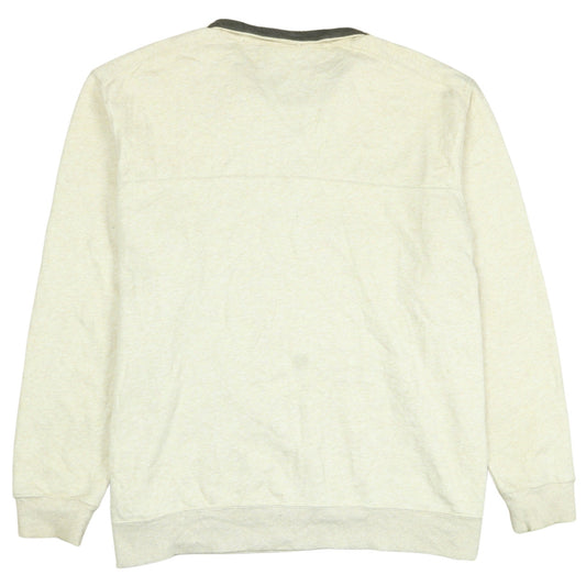 Columbia Men's Beige 3XL Quarter Zip Fleece Sweatshirt