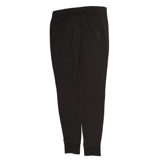 Nike Men's Black Jogger Sweatpants L Fleece Athletic Tapered Trousers
