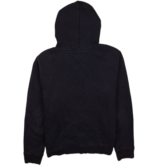 Tommy Hilfiger Men's Black Full Zip Hoodie M Regular Fit