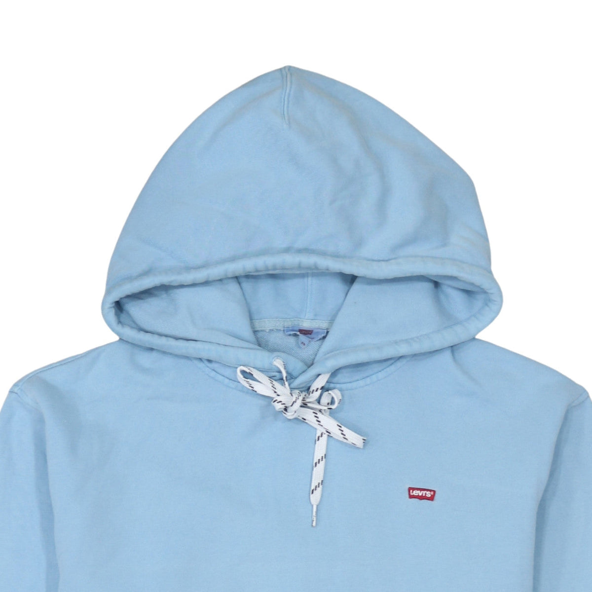 Additional view of Levi’s Women Blue Pullover Hoodie XS Cotton Casual Sweatshirt