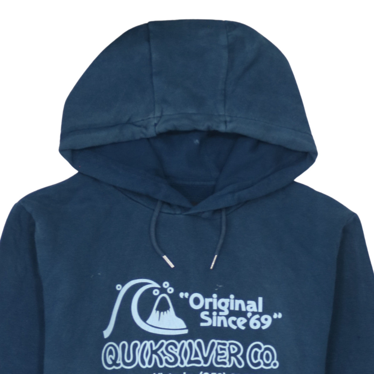 Additional view of Quiksilver Men’s Blue Pullover Hoodie Small Regular Fit Surf Style