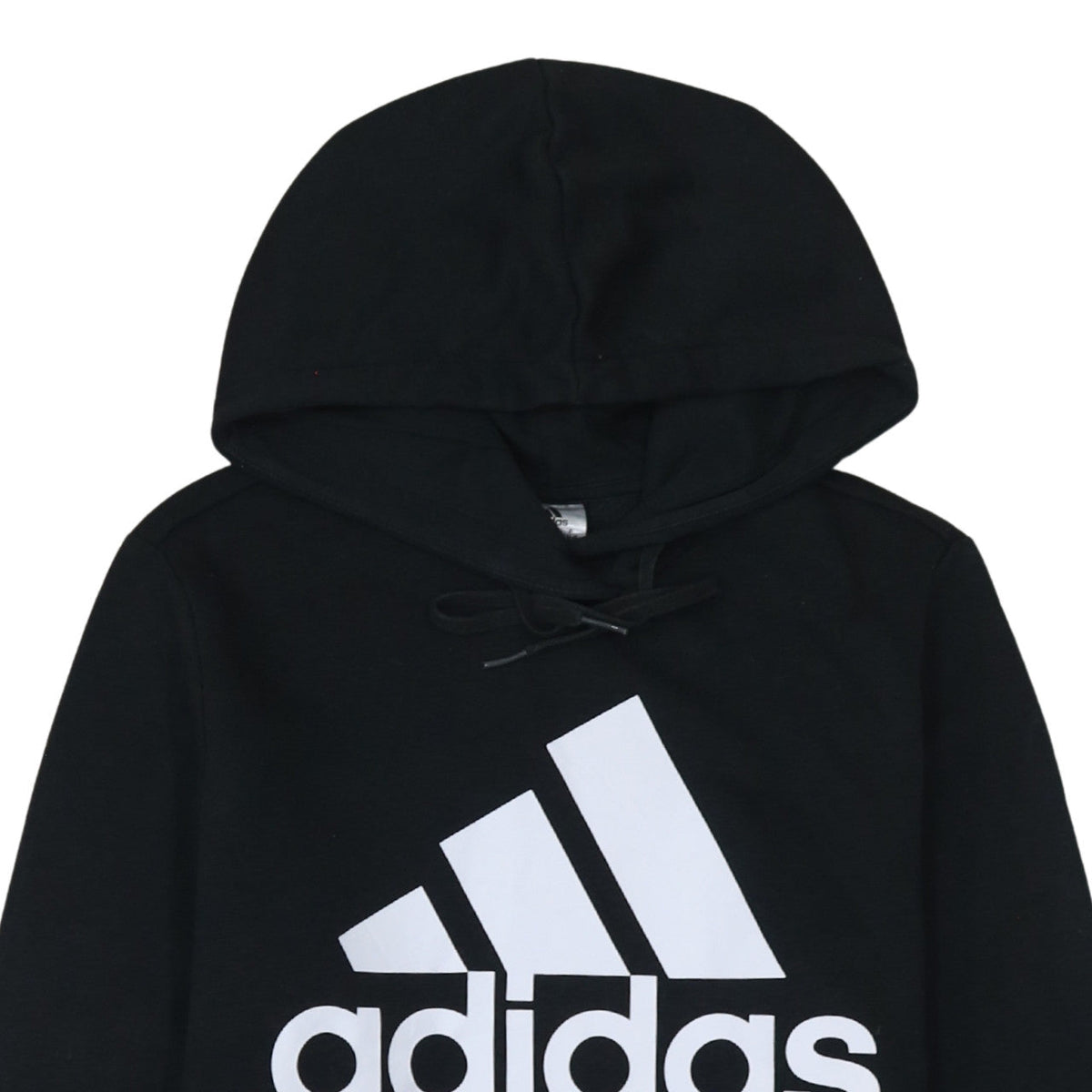 Additional view of Adidas Women’s Black Pullover Hoodie L 16-18 Logo Sweatshirt