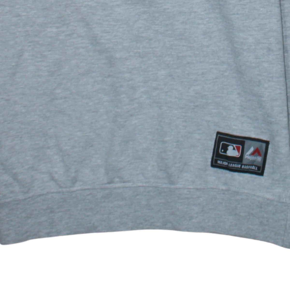 Additional view of Majestic Athletic Men’s Grey New York Sweatshirt Large