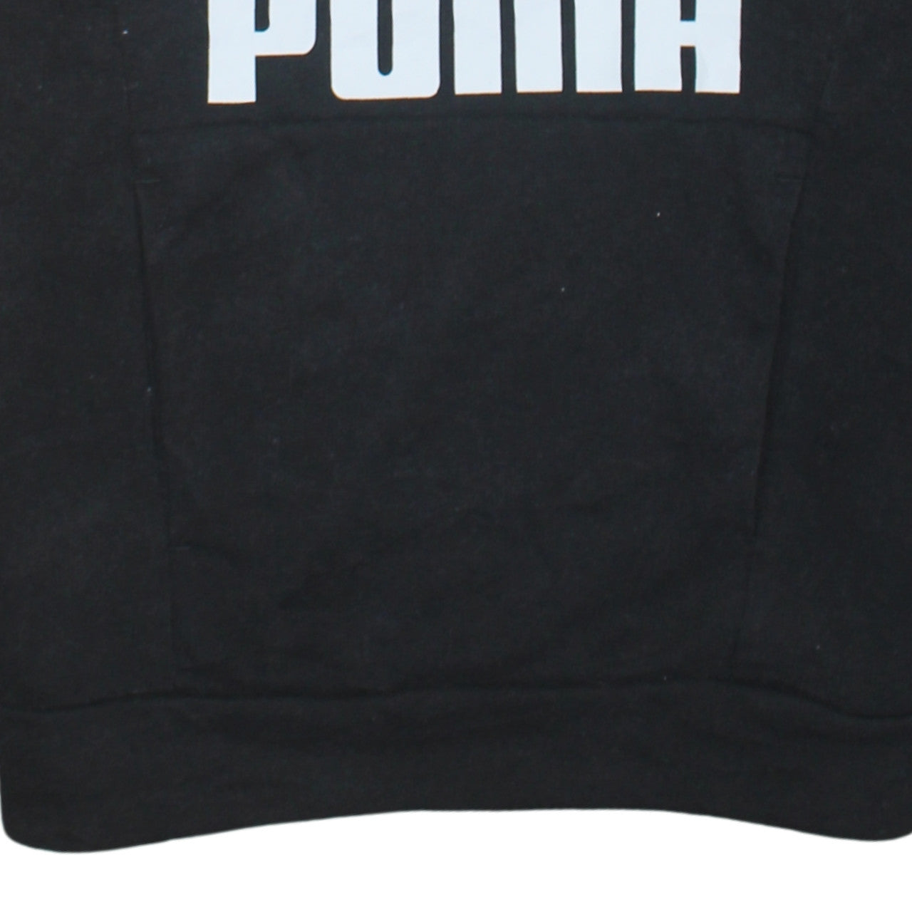 Additional view of Puma women’s black pullover hoodie l training logo sweatshirt