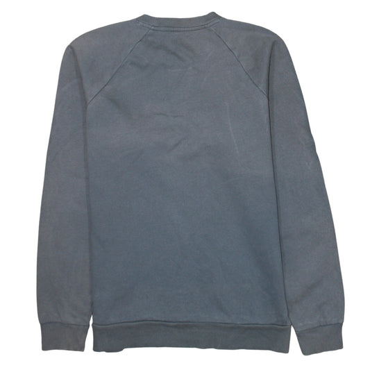 Under Armour Boys Grey Pullover Sweatshirt Size S Loose Fit Crew Neck