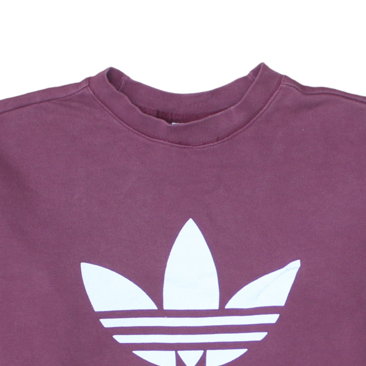 Additional view of Adidas Women’s Purple Crew Neck Pullover Sweatshirt XS