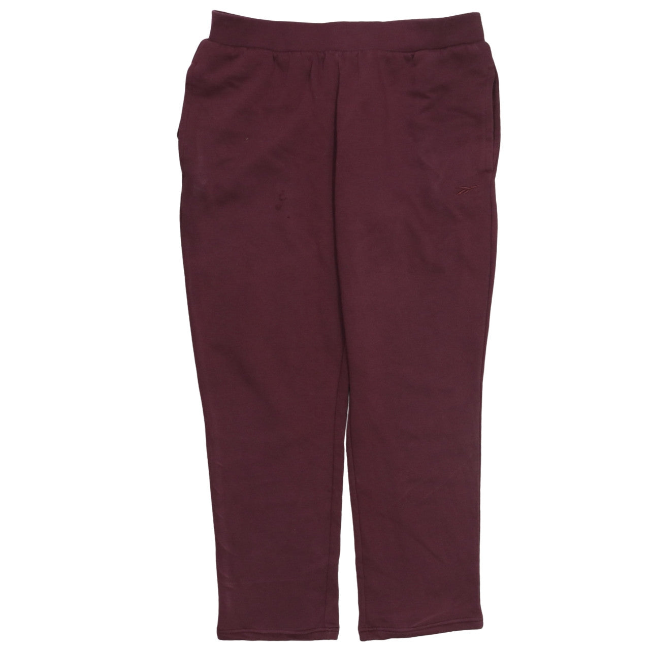 Reebok Men's Purple Jogger Sweatpants M Regular Fleece Activewear Trousers