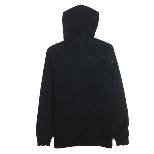 Reebok Men’s Black Pullover Hoodie Fleece Medium Regular Fit