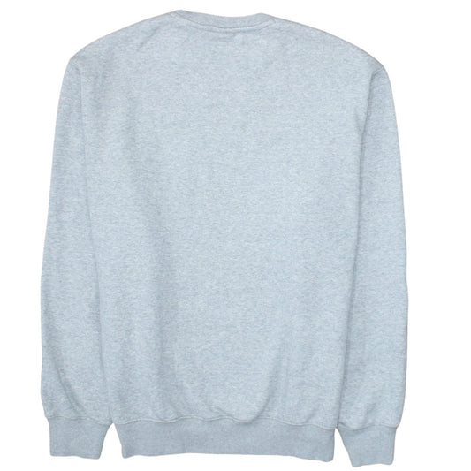 Champion Mens Grey XL Pullover Crew Neck Logo Sweatshirt