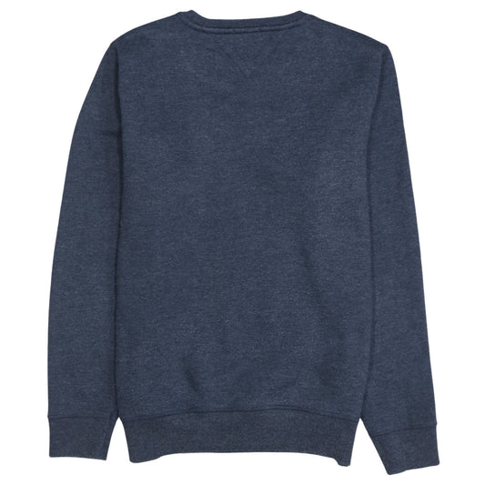 Tommy Jeans Men's Blue Regular Fit Crew Neck Sweatshirt Size S