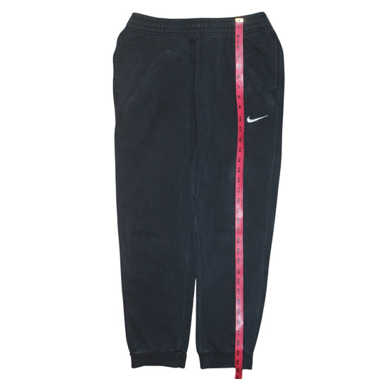 Nike Men's Black Jogger Trousers Medium Fleece Comfort Fit