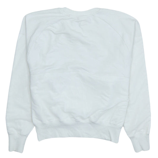Champion Womens Ivory XS Pullover Sweatshirt with Logo Embroidery
