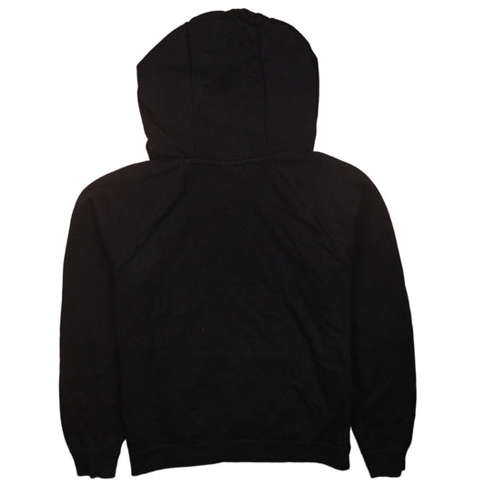 Nike Men's Black Pullover Hoodie M Fleece Logo Sweatshirt