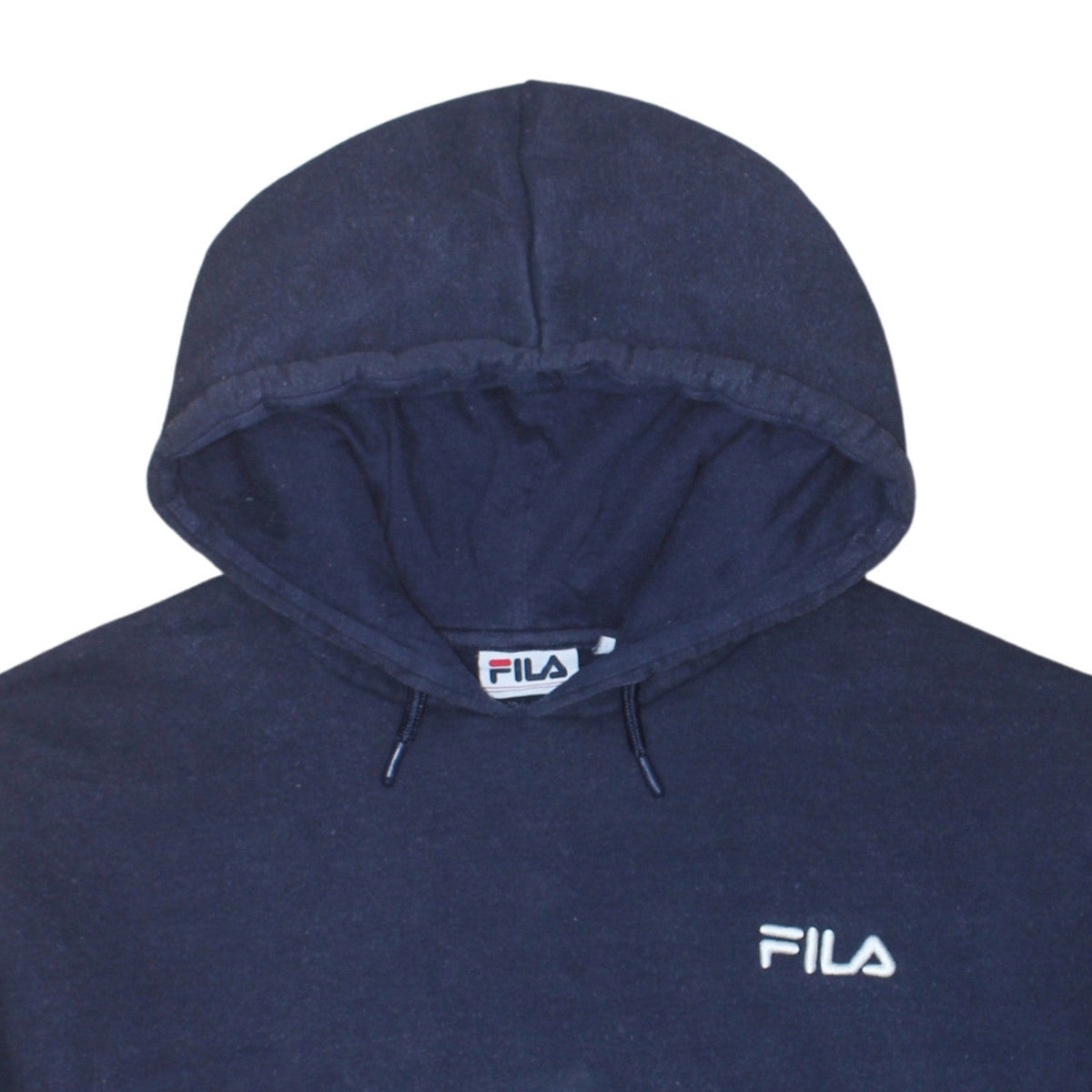 Additional view of Fila Women Navy Blue Pullover Hoodie, size L, 14 Cotton Blend