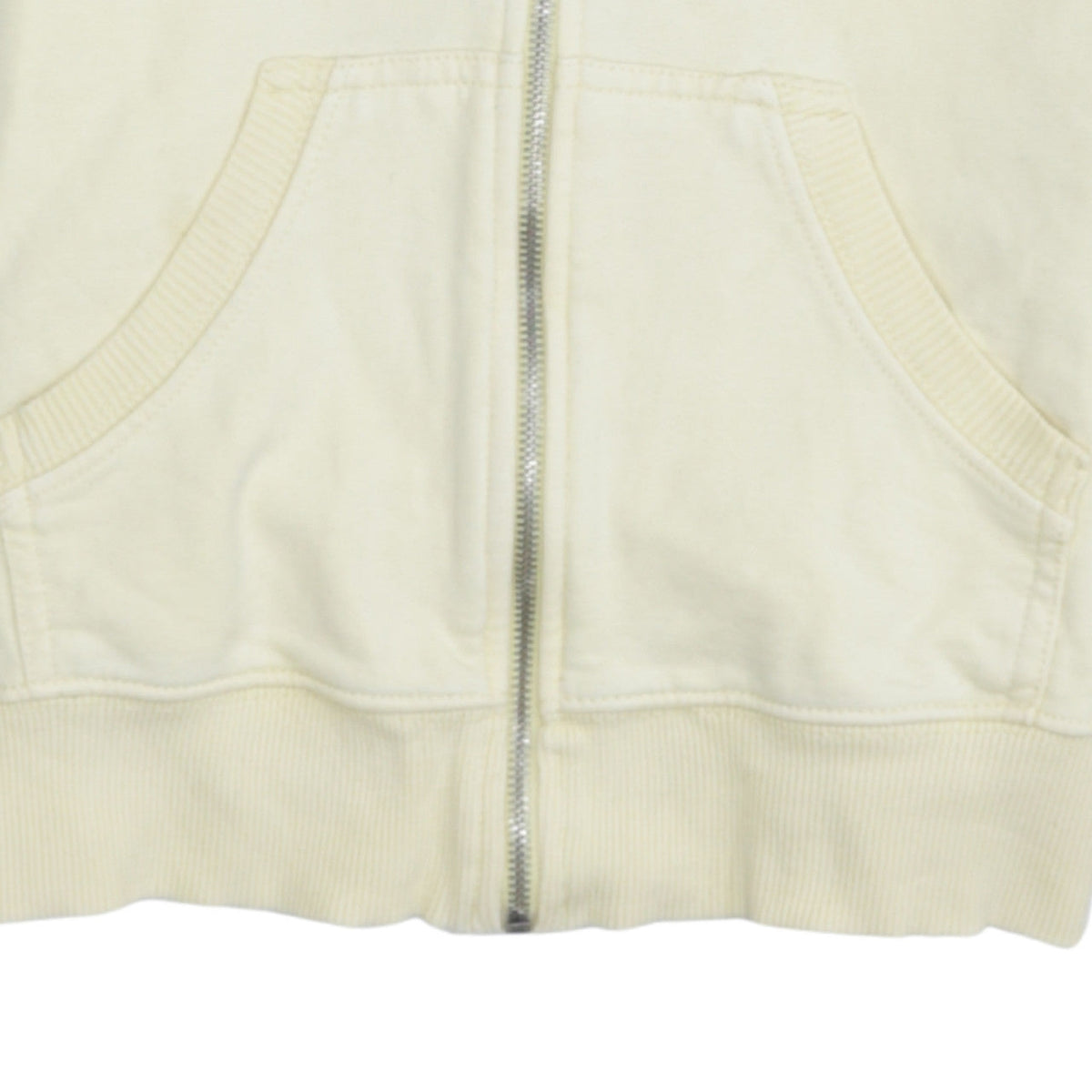 Additional view of Tommy Hilfiger Denim Women's Beige Full Zip Hoodie, size M