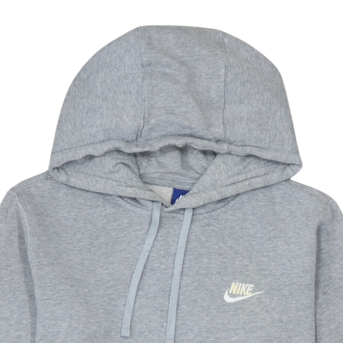 Additional view of Nike Men's Grey Pullover Hoodie Small Fleece Logo Sweatshirt