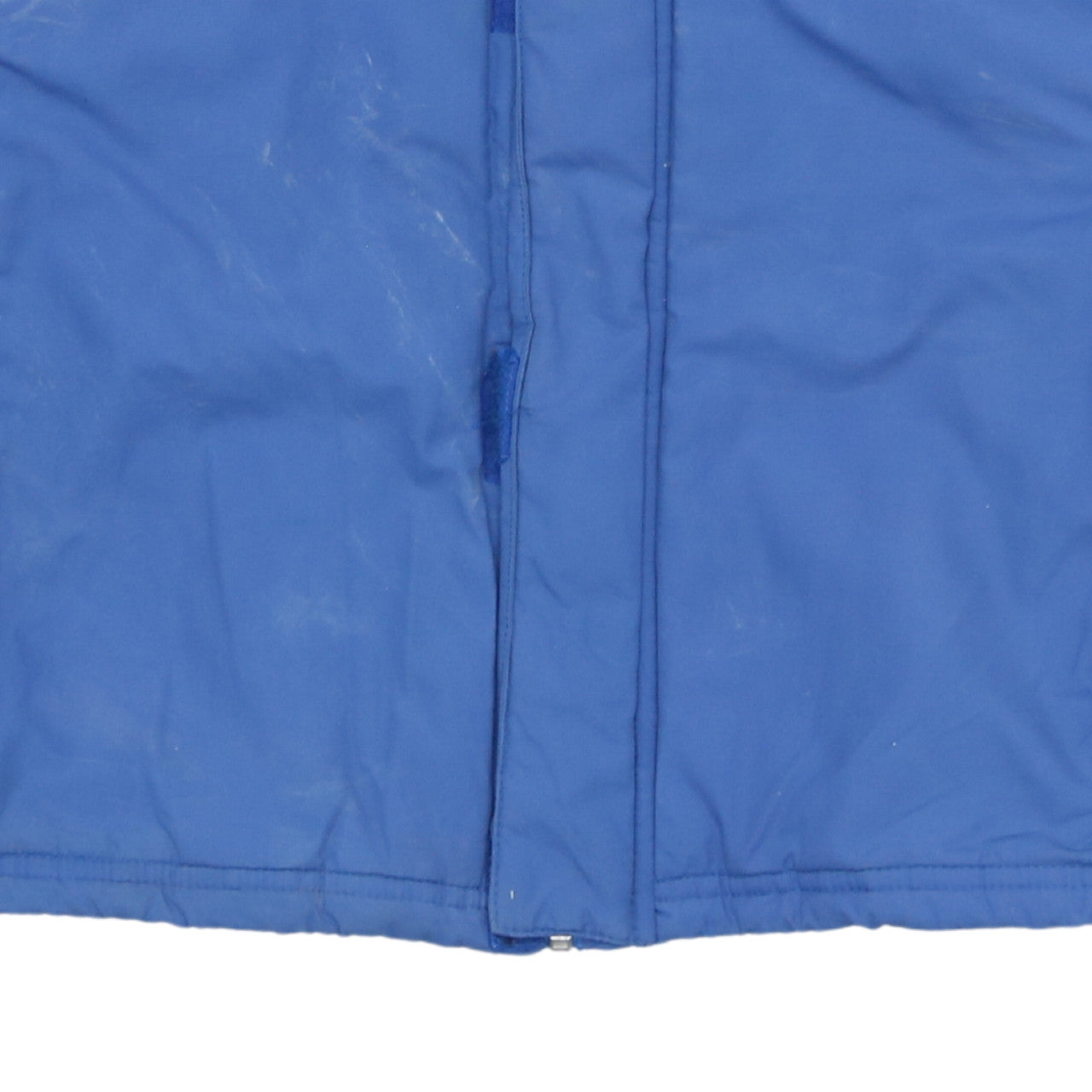 Additional view of Kappa boys’ blue hooded puffer jacket 152cm winter football coat