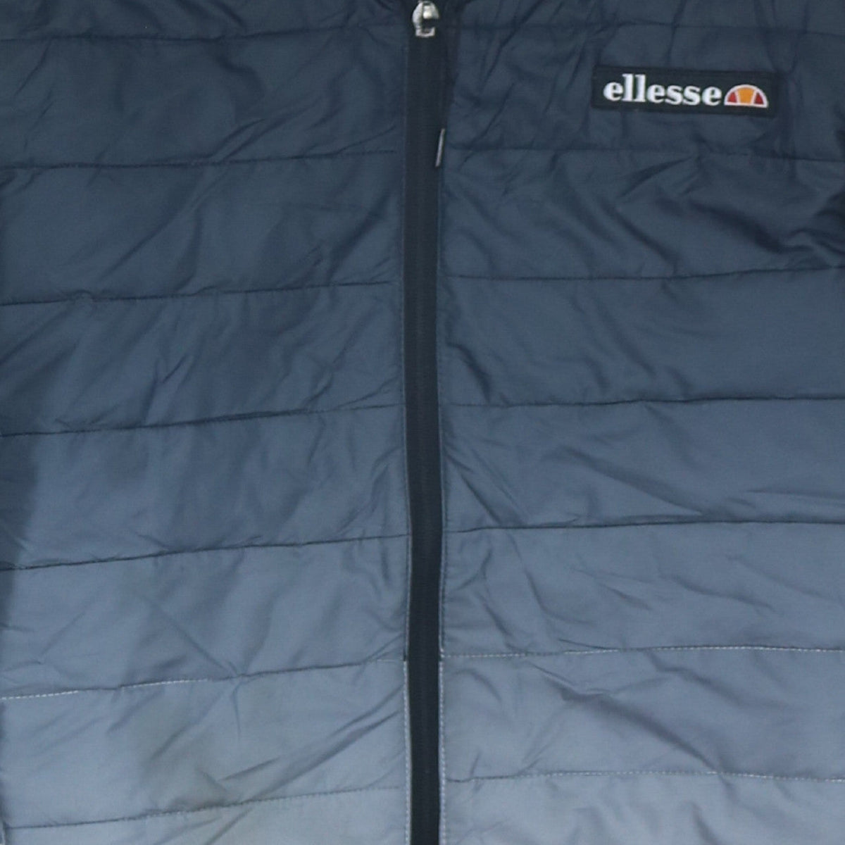 Additional view of Ellesse Men's Blue Hooded Puffer Jacket, size M, Lightweight Casual