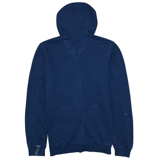 Adidas Men's Blue Full Zip Hoodie Size M Sports Fleece