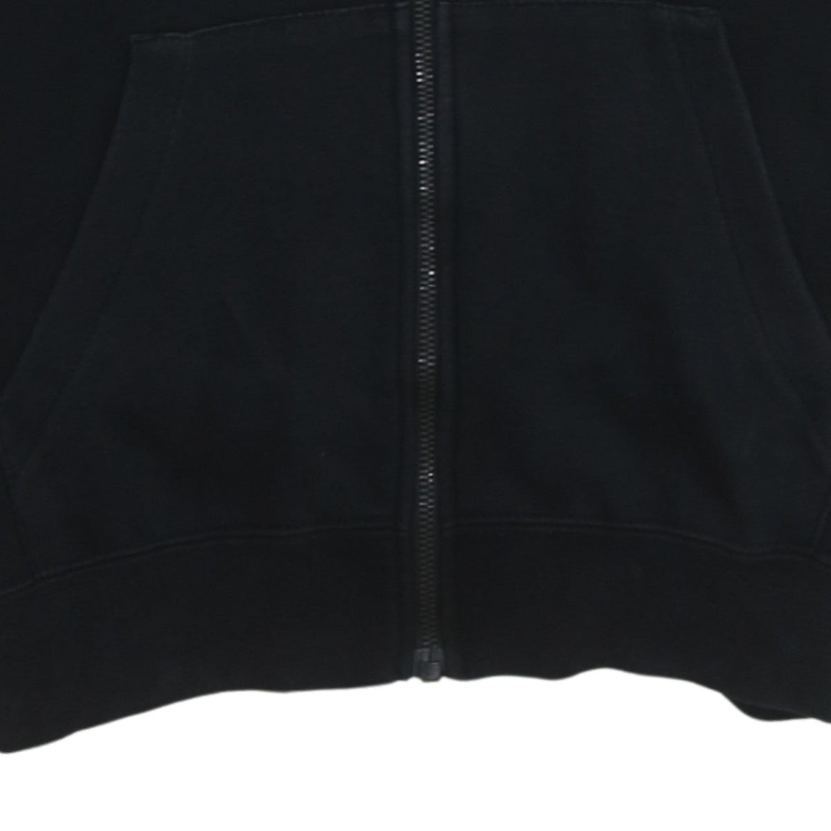 Additional view of Nike Men's Black XS Full Zip Hoodie Sweatshirt Logo Fleece