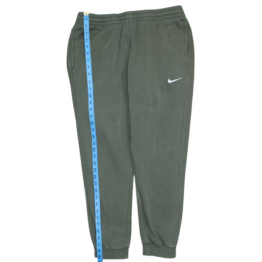 Nike Men Green Jogger Loungewear Sweatpants L Regular Fit