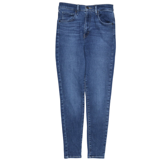 Levi's Women's Blue High Rise Mile High Super Skinny Jeans Size 28