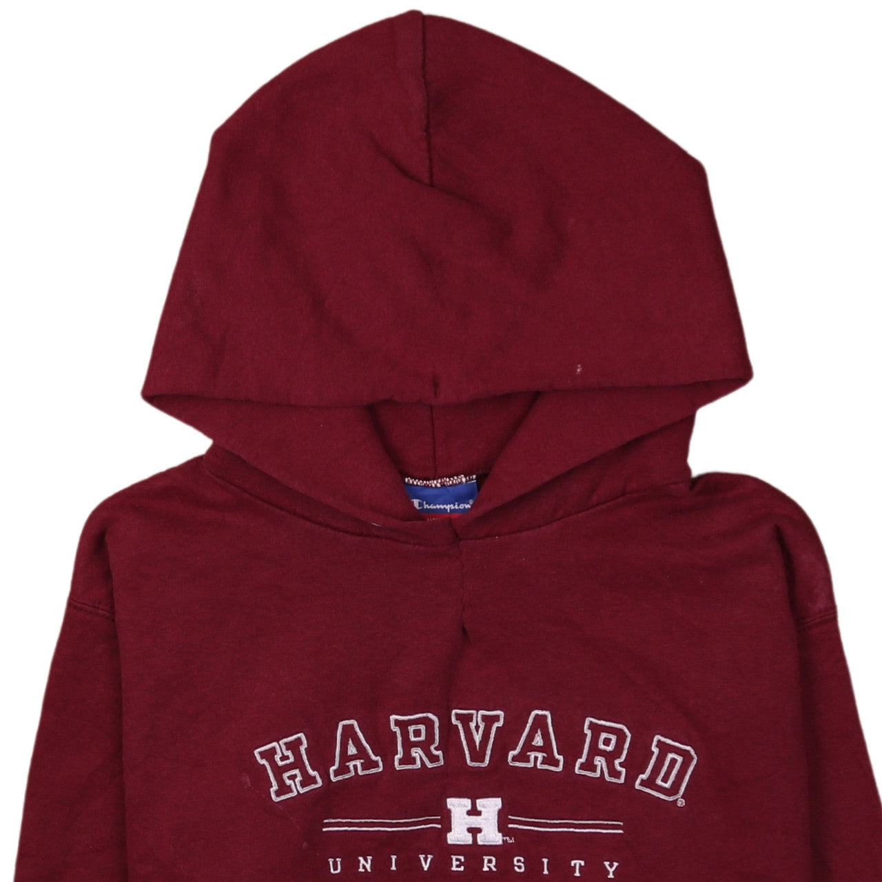 Champion Women's Maroon Harvard University Pullover Hoodie Size S