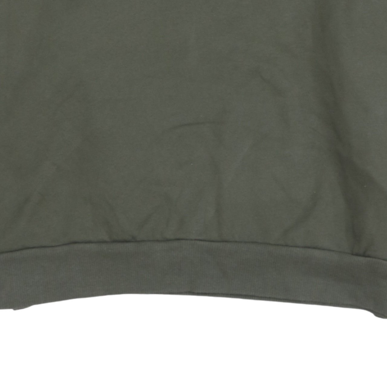 Additional view of Puma women’s green pullover hoodie, size L, relaxed fit sweatshirt