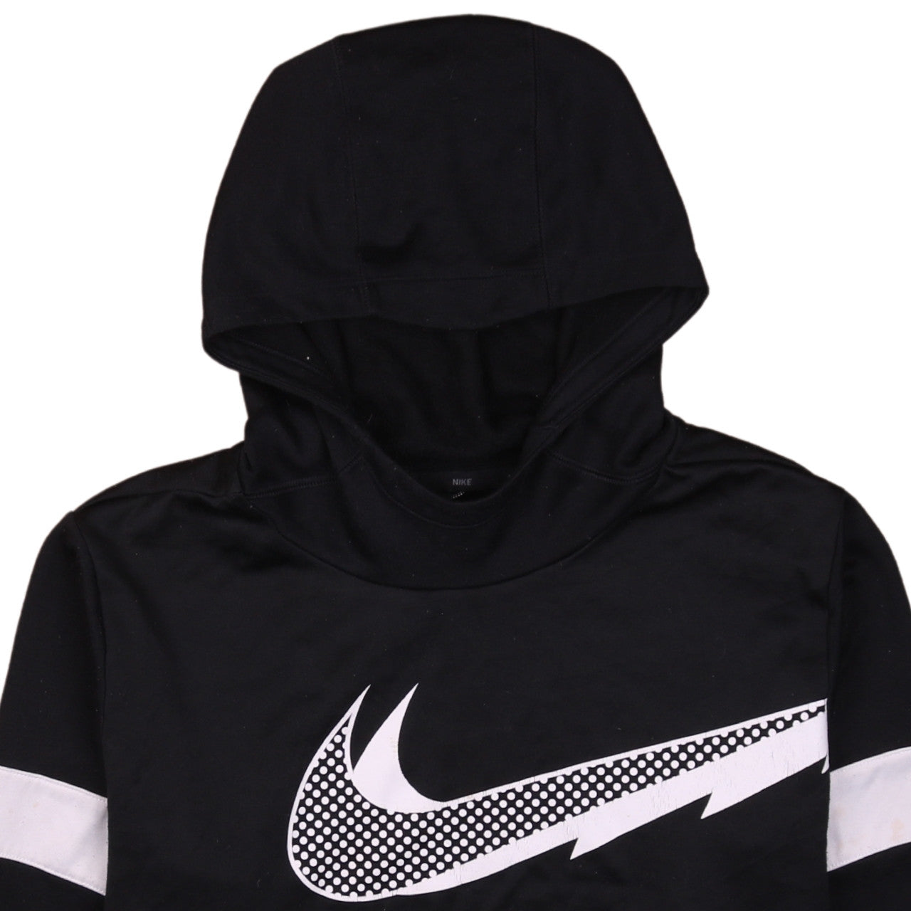 Nike Boys Black Dri-FIT Hooded Pullover Sweatshirt XL