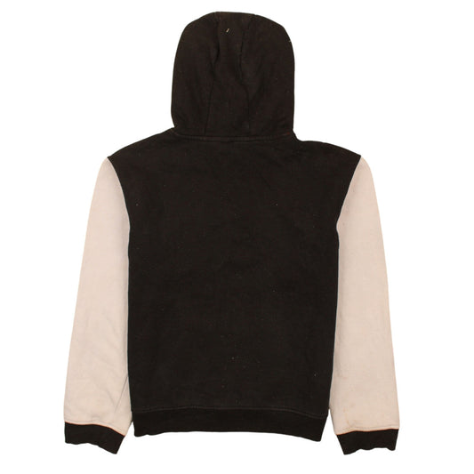 Fila Boys Black Colourblock Pullover Hoodie Size 18/20 Logo Design