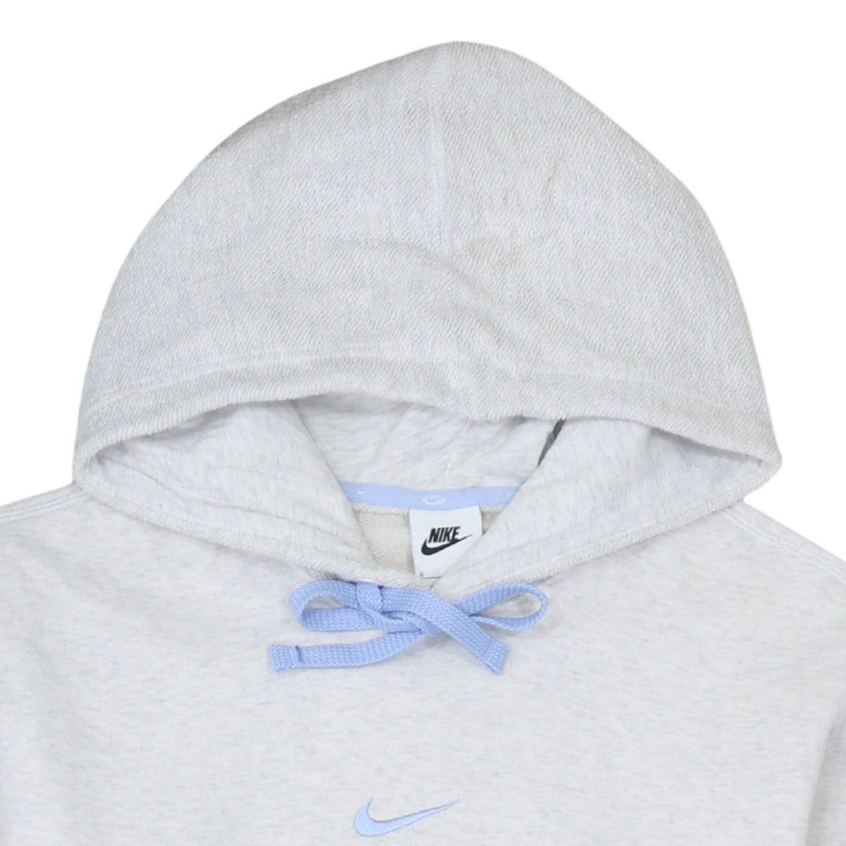 Additional view of Nike women’s light grey hoodie small pullover hooded sweatshirt