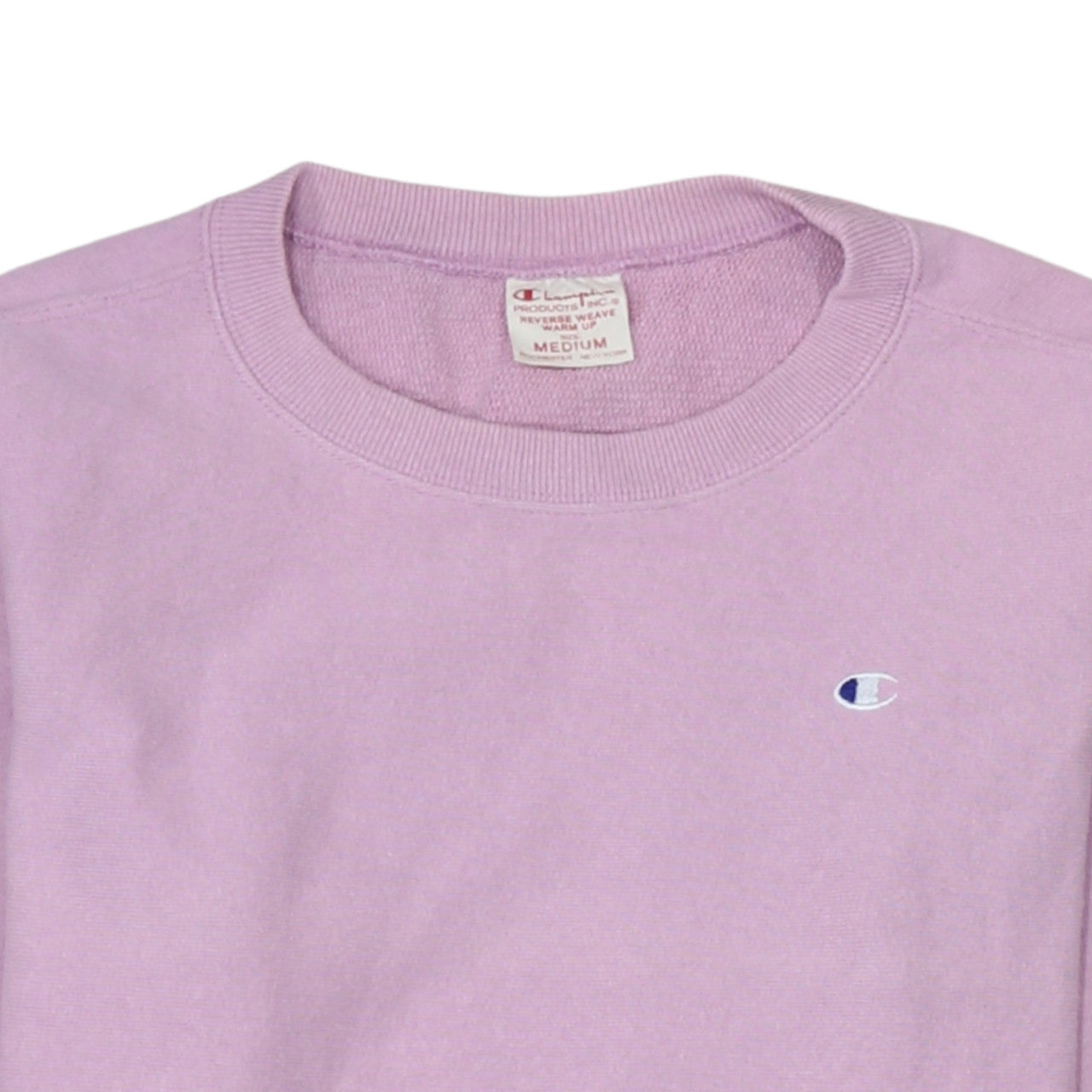 Additional view of Champion women’s pink reverse weave sweatshirt medium cotton casual
