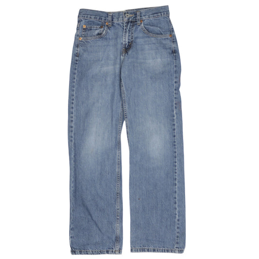 Levi's Boys Blue 550 Relaxed Fit Denim Jeans Size 12 Years Straight Leg