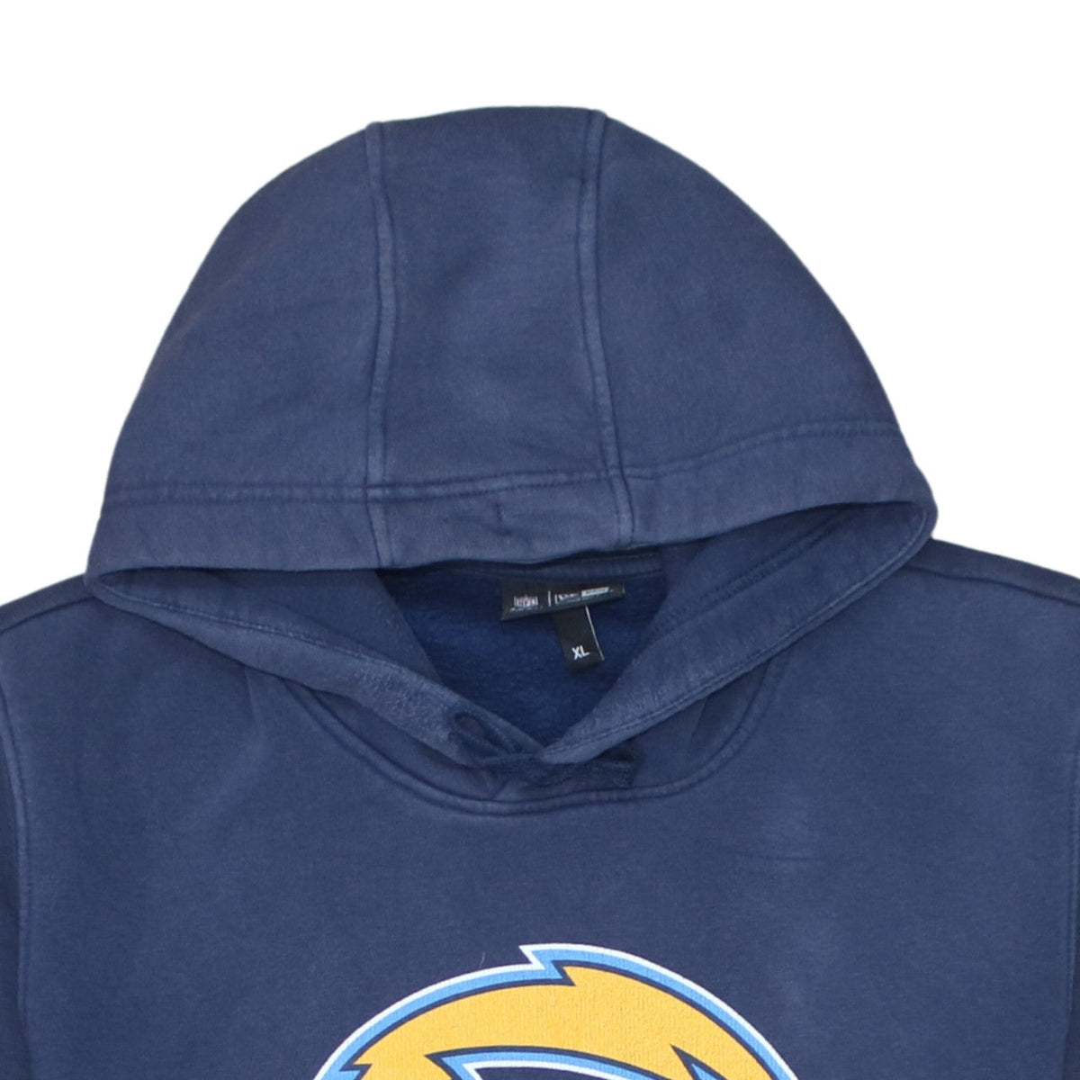 Additional view of New Era Men's Blue XL Pullover Hoodie NFL Charger Logo Sportswear