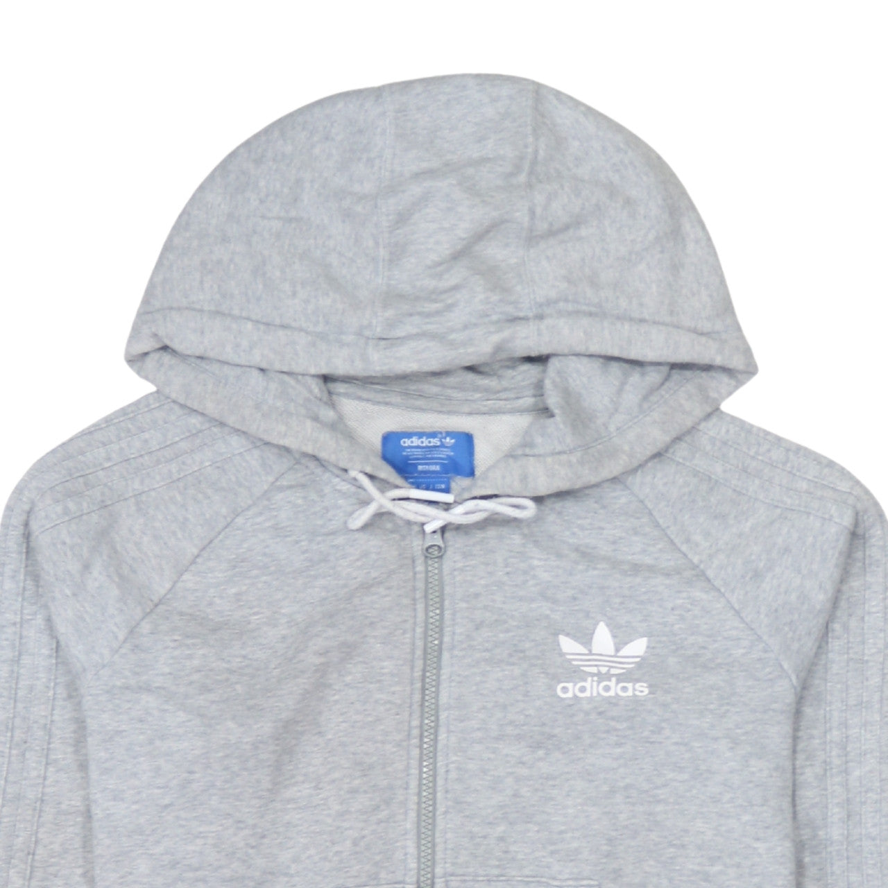 Adidas Rita Ora Women's Grey Full Zip Hoodie Size 8