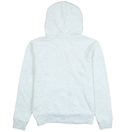Champion Womens Grey Pullover Hoodie Large Embroidered Logo Sweatshirt