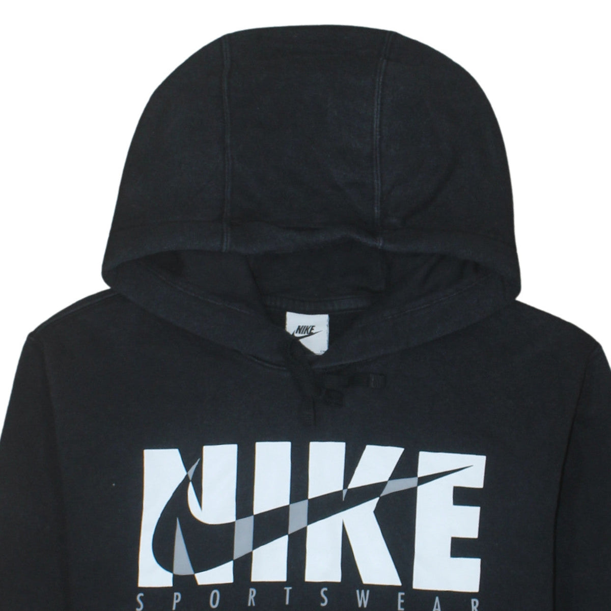 Additional view of Nike men’s black pullover hoodie small sportswear graphic print
