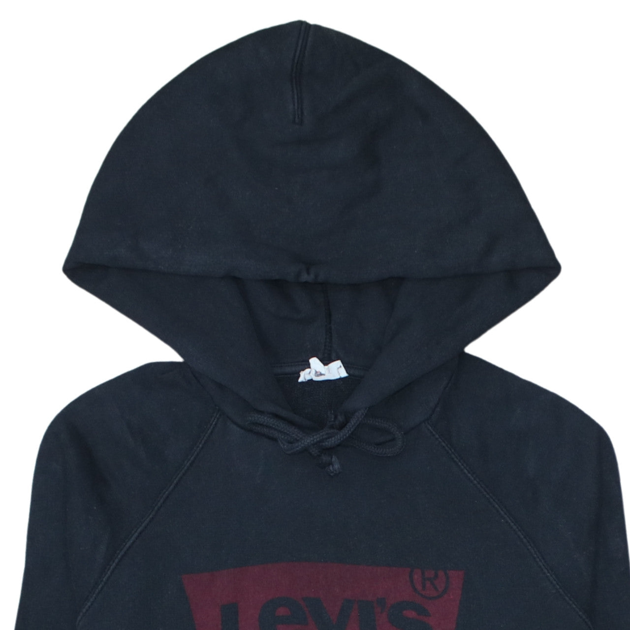 Additional view of Levi's Men's Black Pullover Hoodie Small Regular Fit Logo Design