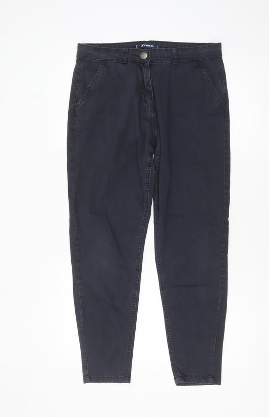 Kangol Women's Black Tapered Stretch Jeans Size 12
