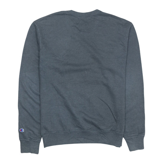 Champion Men's Grey Crew Neck Pullover Sweatshirt Size M