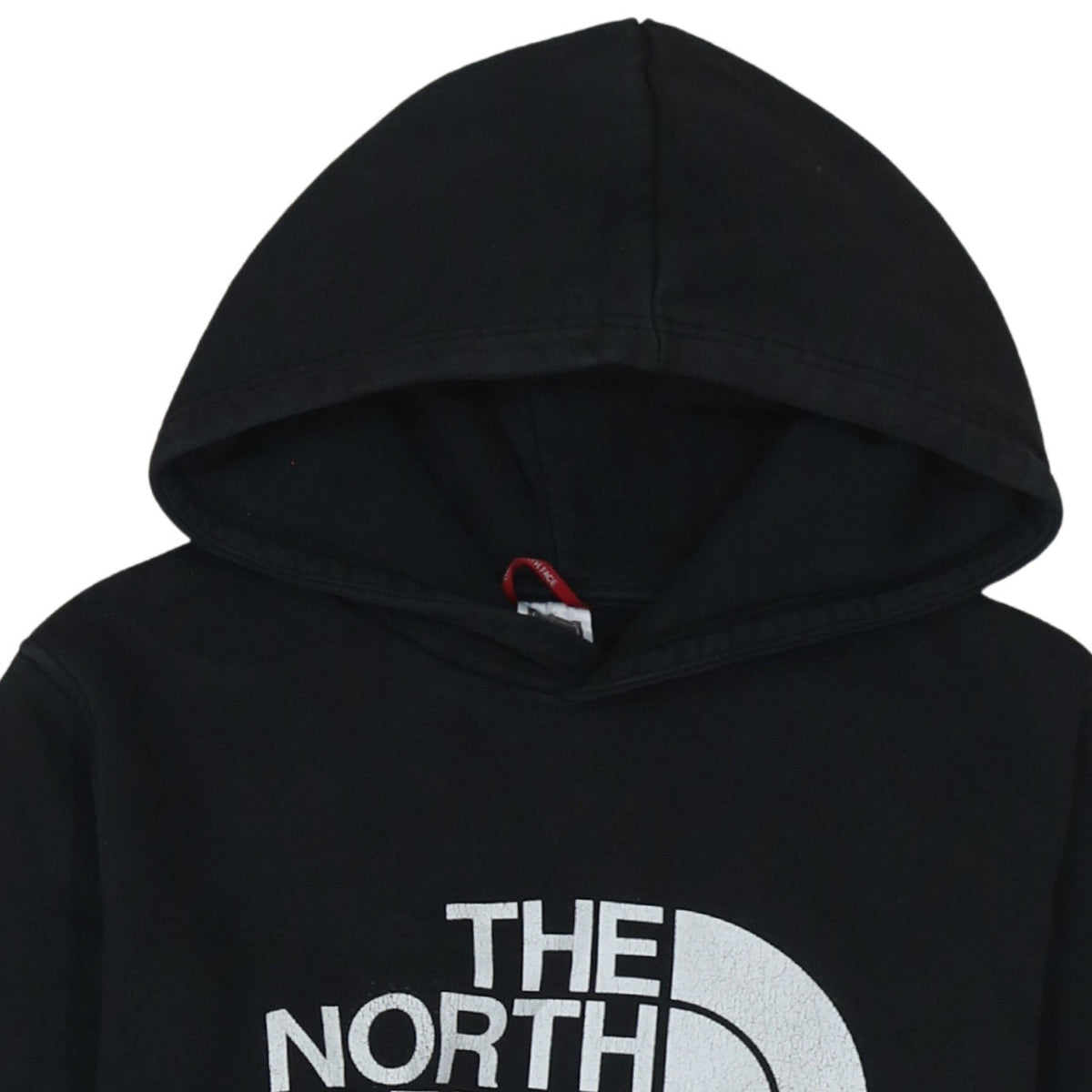Additional view of The North Face boys’ black pullover hoodie 100% cotton youth, size M